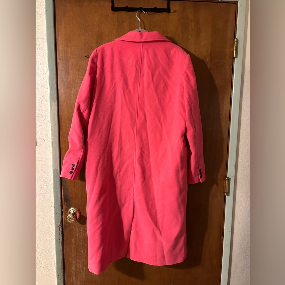 ASOS Design Asymmetric Front Coat - Picture 8 of 8